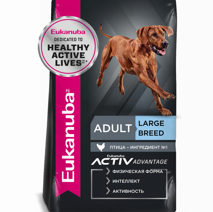 Кане-корсо можно кормить Eukanuba