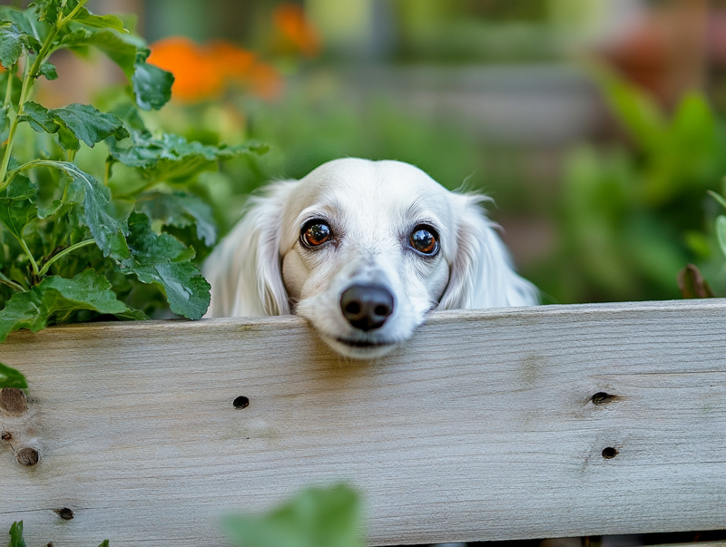 Так выглядит белая такса