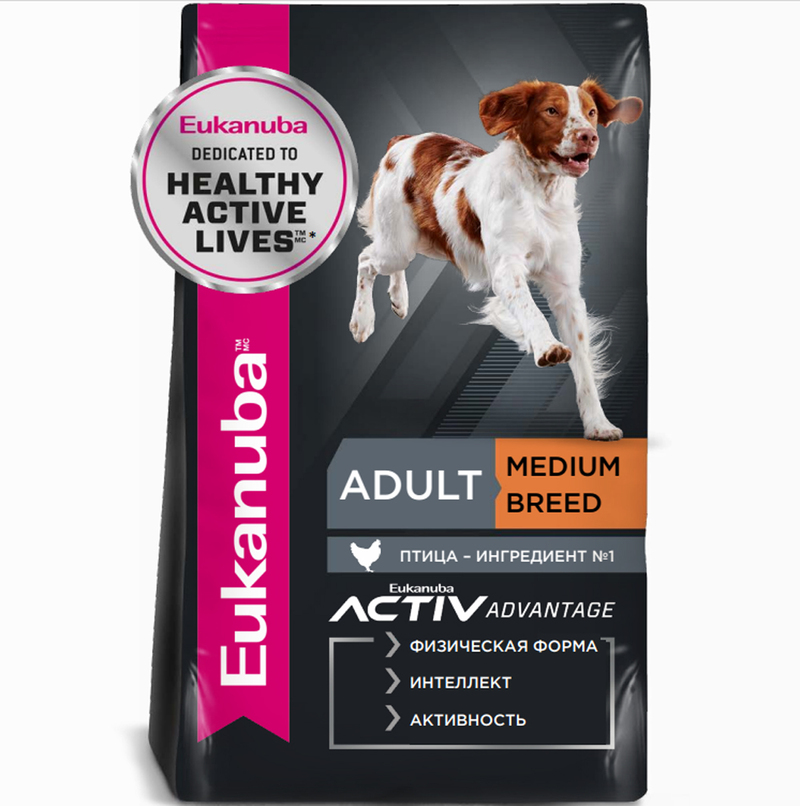 Корги можно кормить рационом бренда Eukanuba