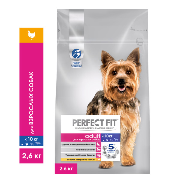 Мопса можно кормить PERFECT FIT