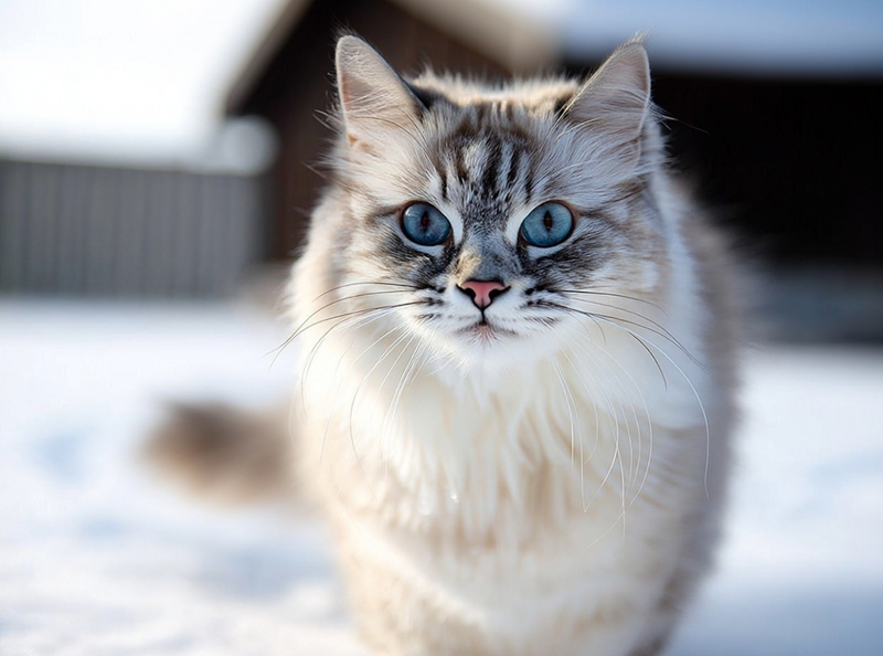 То, сколько прожила невская маскарадная кошка, можно сравнить с возрастом человека