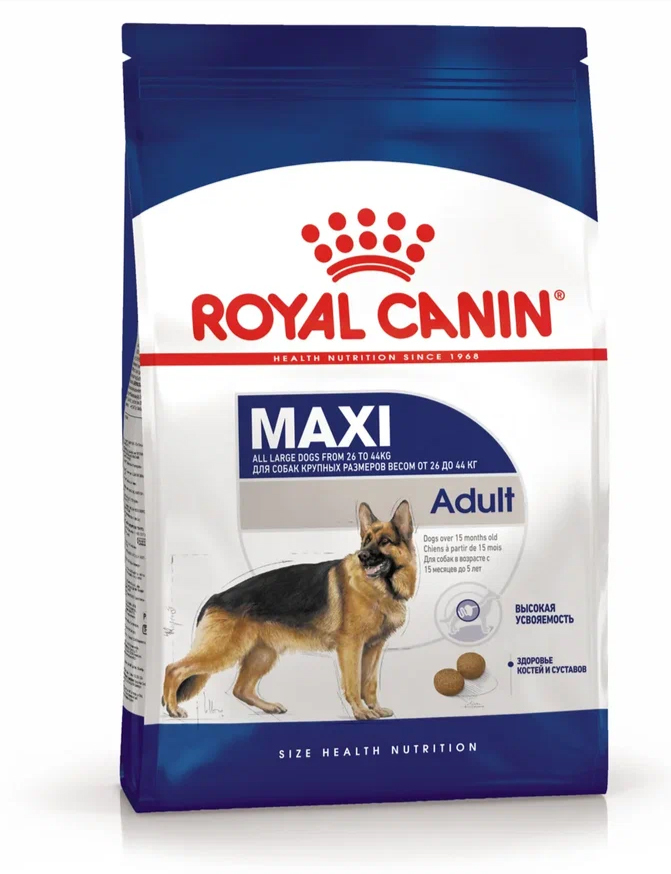 Добермана можно кормить рационом Royal Canin