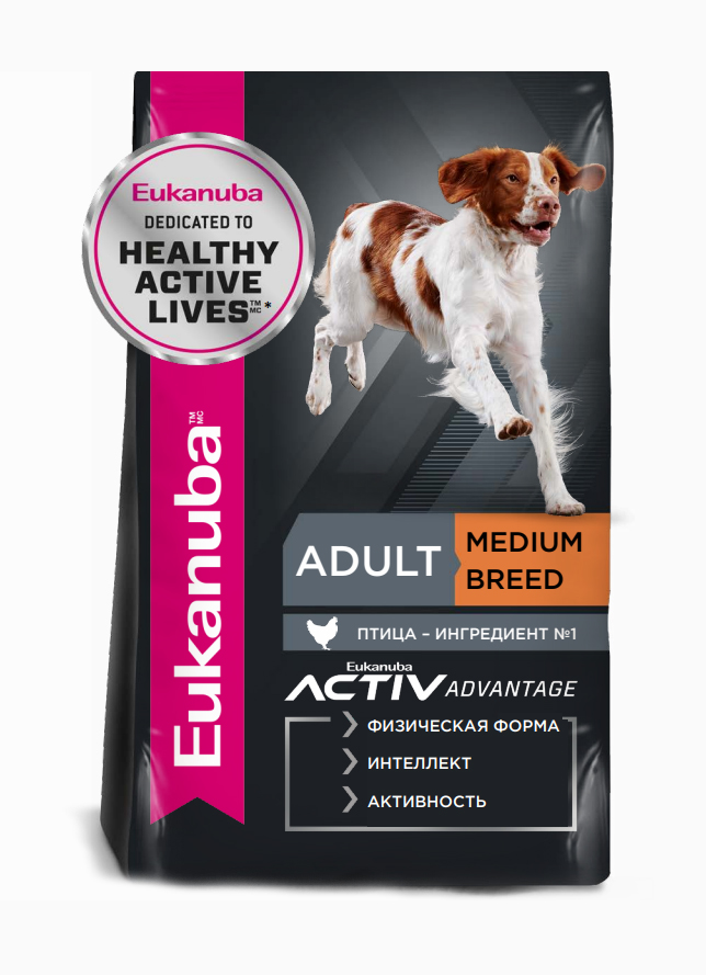 Хаски можно кормить Eukanuba