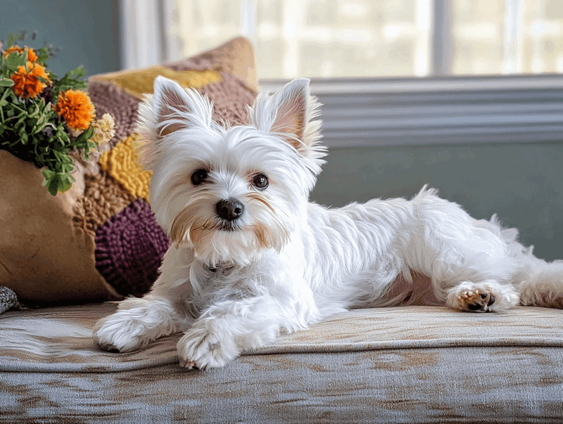 Питание белого йорка должно быть сбалансированным