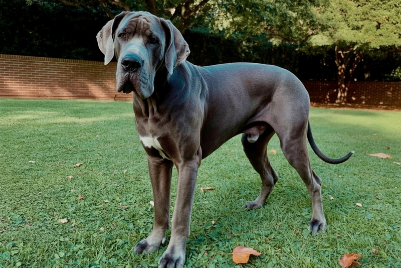 Нужно контролировать, сколько весит немецкий дог