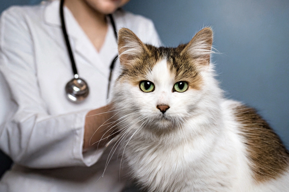 Себорея у кошек диагностируется с помощью анализов