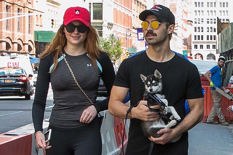 Актриса Софи Тернер и певец Джо Джонас вместе воспитывают