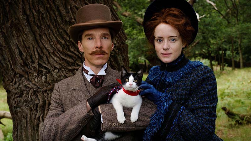 в фильме “Кошачьи миры Луиса Уэйна” главную роль исполнил двукратный номинант на премию “Оскар” Бенедикт Камбербэтч